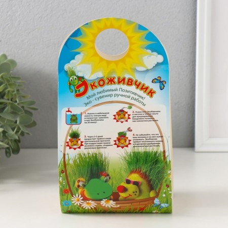 Growing gift Eco -Zmeika Ecumenger Grass with a leaflet-6