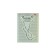 Notepad A7, 40 sheets on the Soundmania paper clip, cardboard cover, block 55 g/m2, mix