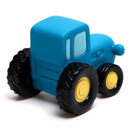 Bath toy "Blue Tractor with a Smile", 10 cm-2