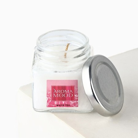 Aromatic candle "Aroma Mood", aroma white tea-1