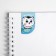 Magnetic bookmarks "Fabulous reading" on a postcard, 4 pcs