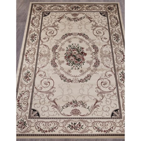 Rectangular carpet Merinos colizey, size 60x110 cm, color Cream