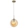Suspended lamp Citilux "Tommy" CL102623, 20x20x34 cm, 1x40W, E14, brown color