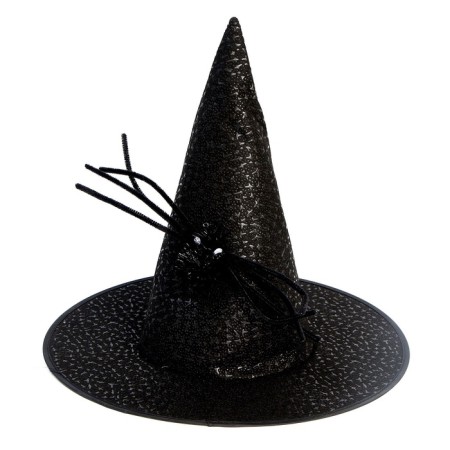 Carnival hat with a spider, black color-1