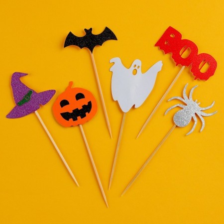 Шпажки «Хэллоуин», набор 6 шт.-3