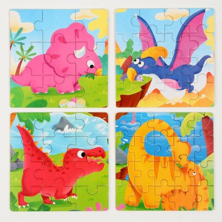 Magnetic-marker board + Puzzles "Dragon" 30 × 30 × 0.5 cm-8