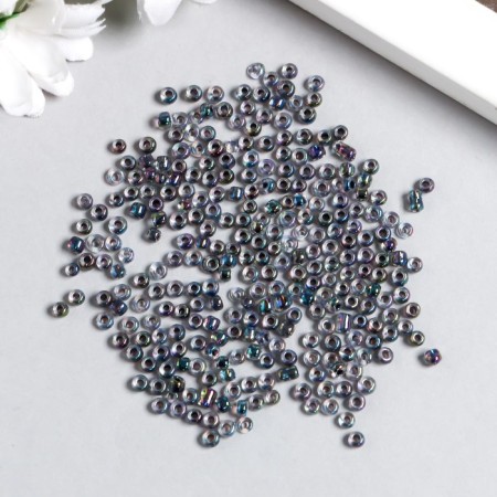 Beads "Zlatka" 08/0, 3 mm, 10 g 0214 Gray-1