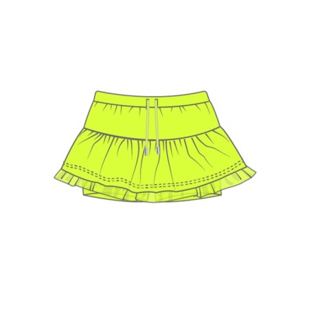 Юбка-шорты для девочки PlayToday, рост 122 см-7