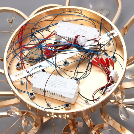 Chandelier 1686/12 LED 198W 3000-6000k gold 74x75x24 cm Bayerlux-5