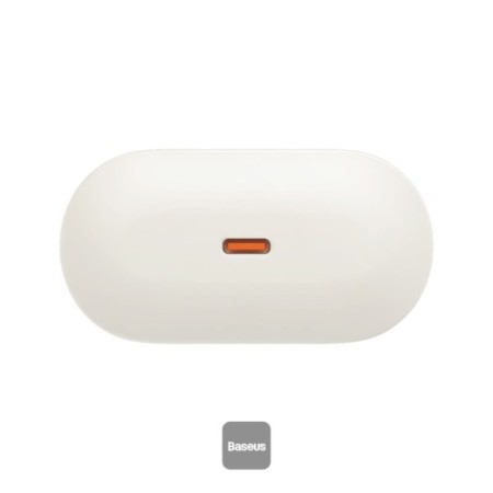 Wireless headphones Baseus EZ10, vacuum, BT 5.3, 40/300 mAh, white-3
