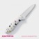 Knife for vegetables of the kitchen shade Sparkle, blade 9 cm, white color