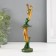 Polystone souvenir "Ballerina in a green pack" 18.5x5x4.5 cm