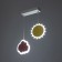 Suspension lamp "Dawn" LED 36W color 30x5x60cm