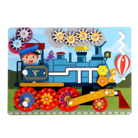 Biziborn - training board "steam locomotive"