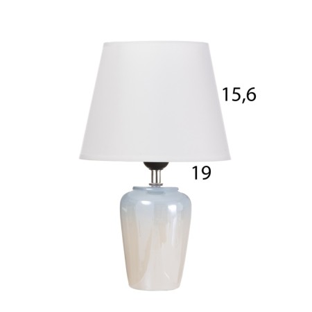 Table lamp "Brill" 1x40W E27 Directly blue 20x20x32cm-5