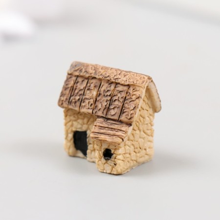 Figure for Florarium Polystone "hut" MIX 2x1.5x2 cm-4