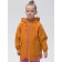 Windbreaker for girls, height 92 cm, amber color