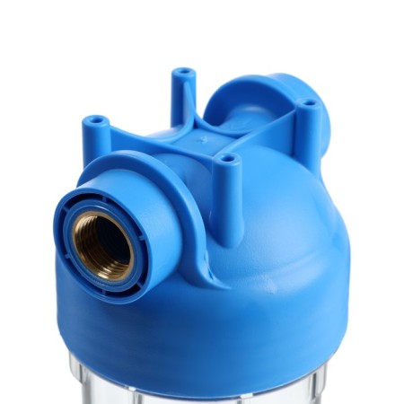 The Aquabrait filter case is ABF-10-12, 1/2, for cold water, a key, fasteners, a transparent-2