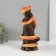 New Year's piggy bank "Snake on the stump" 33 x 14 x 15 cm.