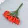 Flowers for decorating "Red Calles" 1 bouquet = 12 colors 11 cm