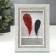 Photo frame plastic 10x15 cm "Mosaic and gold mica" 18.5x13.8 cm