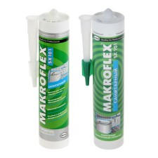 Герметик силиконовый Makroflex SX101, бесцветный, 290 мл