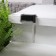 Garden lamp on a sunny battery, 8 × 4.5 × 4.5 cm, 1 LED, white glow, black