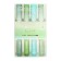 A set of markers-textbooks 4 pieces/4 colors, pastel blue-green gradient