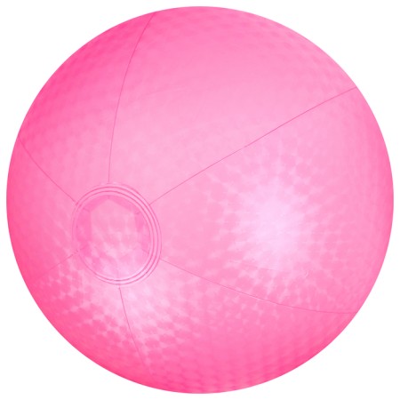 Inflatable ball "on the wave", d = 45 cm, pink color