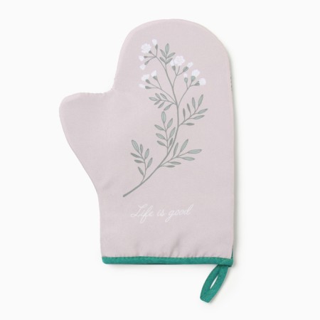 Set of kitchen shares Live is good: mittens 20x28 cm, take a severity 17x17 cm, 35% cotton, 65% p/e-1
