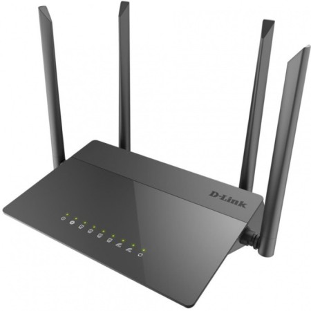 Wi-Fi router D-Link DIR-841 (DIR-841/RU/A1), 1167 Mbps, 4 ports 100 Mbps, black