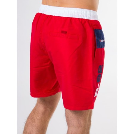 Male ISee shorts, size 54, red color, blue-2