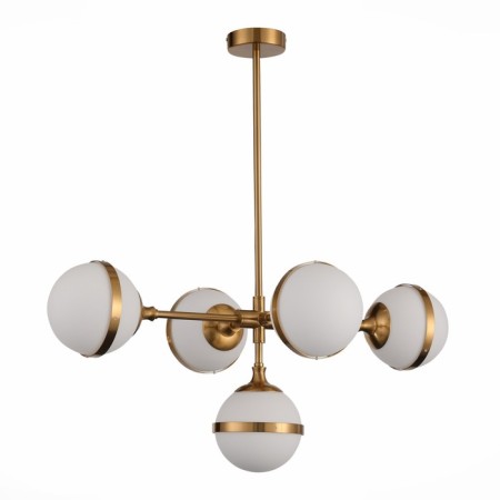 Suspension lamp ST LUCE. SL1157.303.05. Arbe. 5x40 W, E14, 105x63x55 cm, bronze color