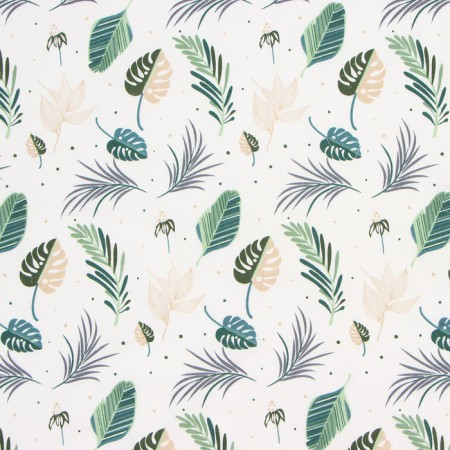 The bathroom curtain Ethel "Home Plants" 160x48 cm, 80% HL, 20% PE-5