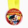 Children's medal "The most talented", D = 5 cm.