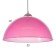 Bayerlux suspension Bayerlux "Landy" E27 40W Pink