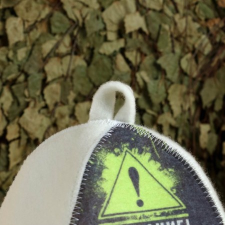 Hat for a bath Print "Cut of a cool man"-2
