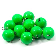 Cargo Cheburashka painted collapsible Yaman 10 pcs., 18 g, green