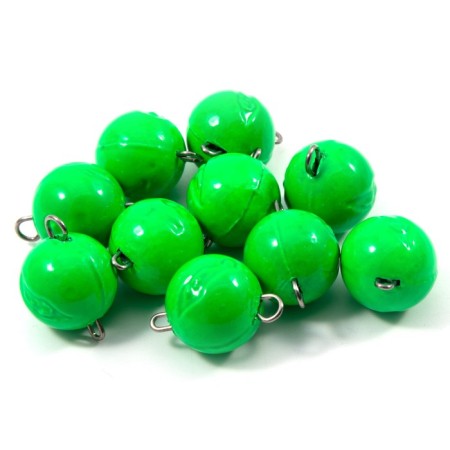 Cargo Cheburashka painted collapsible Yaman 10 pcs., 18 g, green