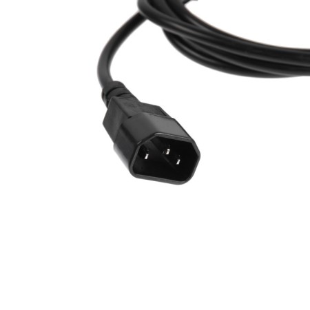 Cable-power cable Cablexpert PC-189-VDE, C13-C14, 10 A, 1.8 m, with grounding, black-1