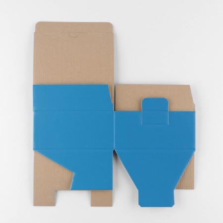 Gift folding box, packaging, “blue”, 15 x 15 x 7 cm-8