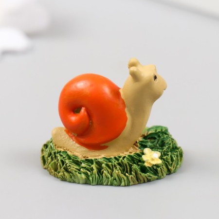 Figure for Florarium Polystone "Snail in a clearing" MIX 4x3x3.3 cm-4