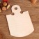 Board wooden "spatula", with a pen, 29 × 19 × 0.3 cm