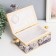 Casket for needlework "Eastern cucumbers on black" 9.5x19.5x13 cm