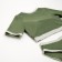 Separate Minaku swimsuit with top, color green, size 48