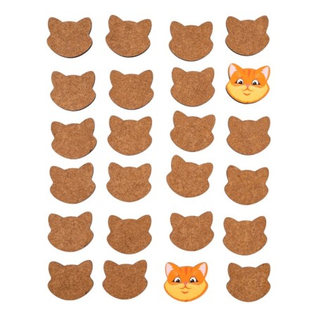 Game table memo "cats" Far form Land Wood (24 chips in a box)-3