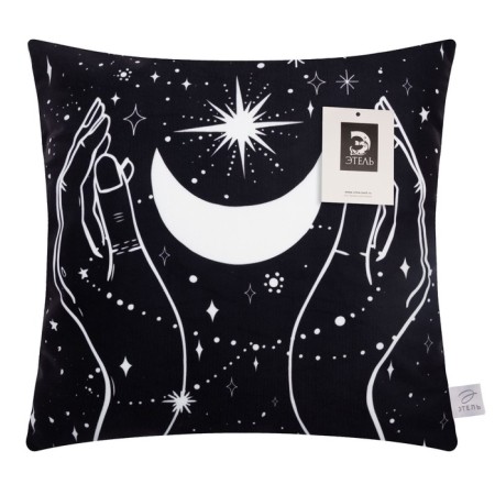 Pillowess Decorative Ethel "Moon" 40x40 cm, 100% p/e, velor-4