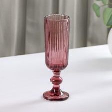 A glass of glass for champagne magistro 