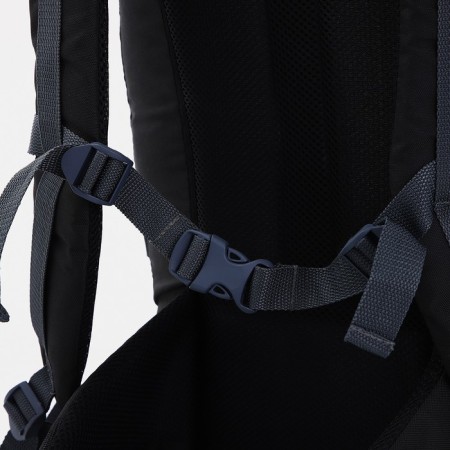 Tourist backpack, TAIF, 90 l, cord department, outer pocket, 2 side nets, black/gray color-4
