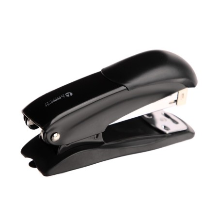 Stapler No. 24/6 and 26/6 Lamark Ulrich, black, metal case, built -in anti -stepler, bracket indicator, up to 20 sheets-7